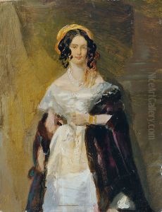 Eleonore Schrotzberg, geb. Stohl, die erste Gattin des Kunstlers