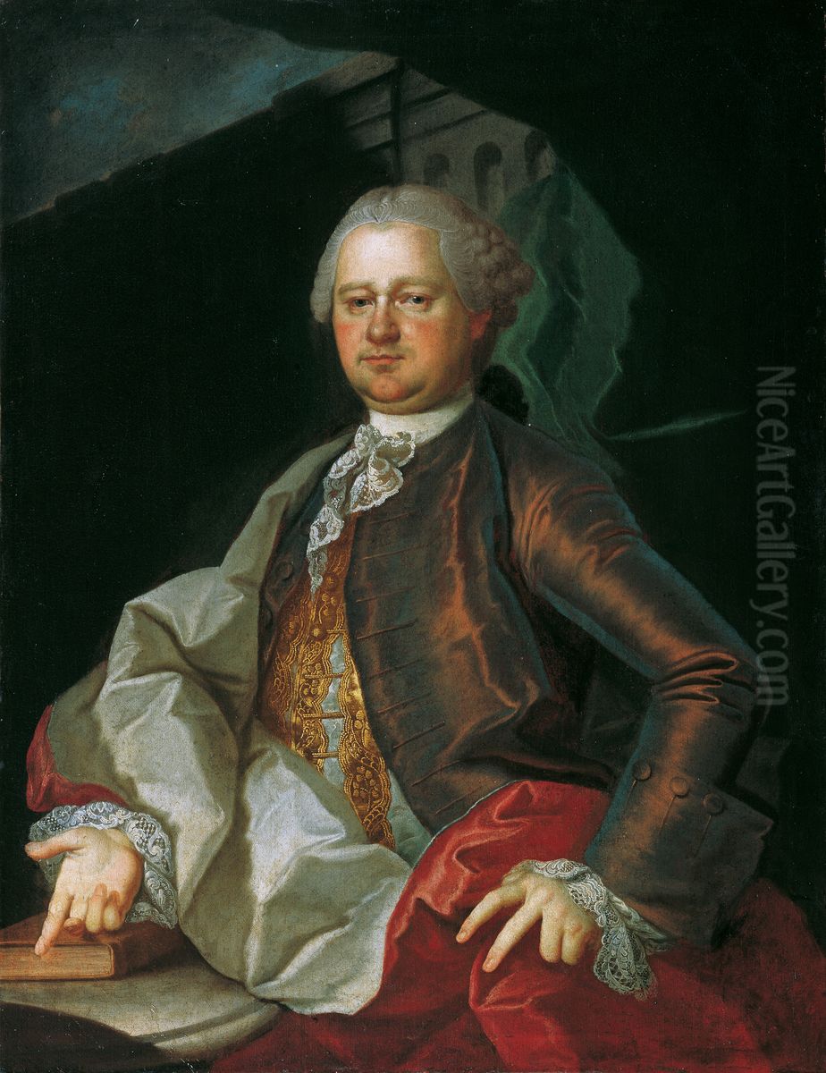 Valentin Ruard Oil Painting by Martin Van Meytens