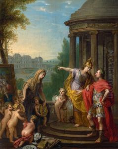 Allegory of the Transfer of the Imperial Gallery to the Belvedere Allegory of the Transfer of the Imperial Gallery to the Belvedere
