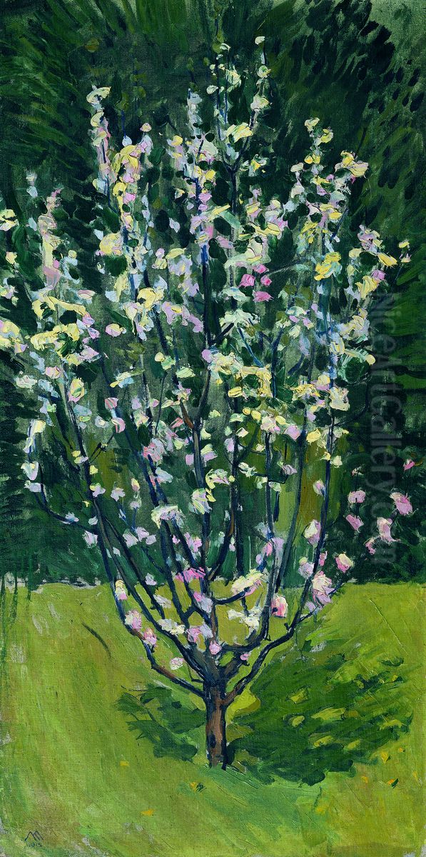 Bluhendes Baumchen Oil Painting by Koloman Moser