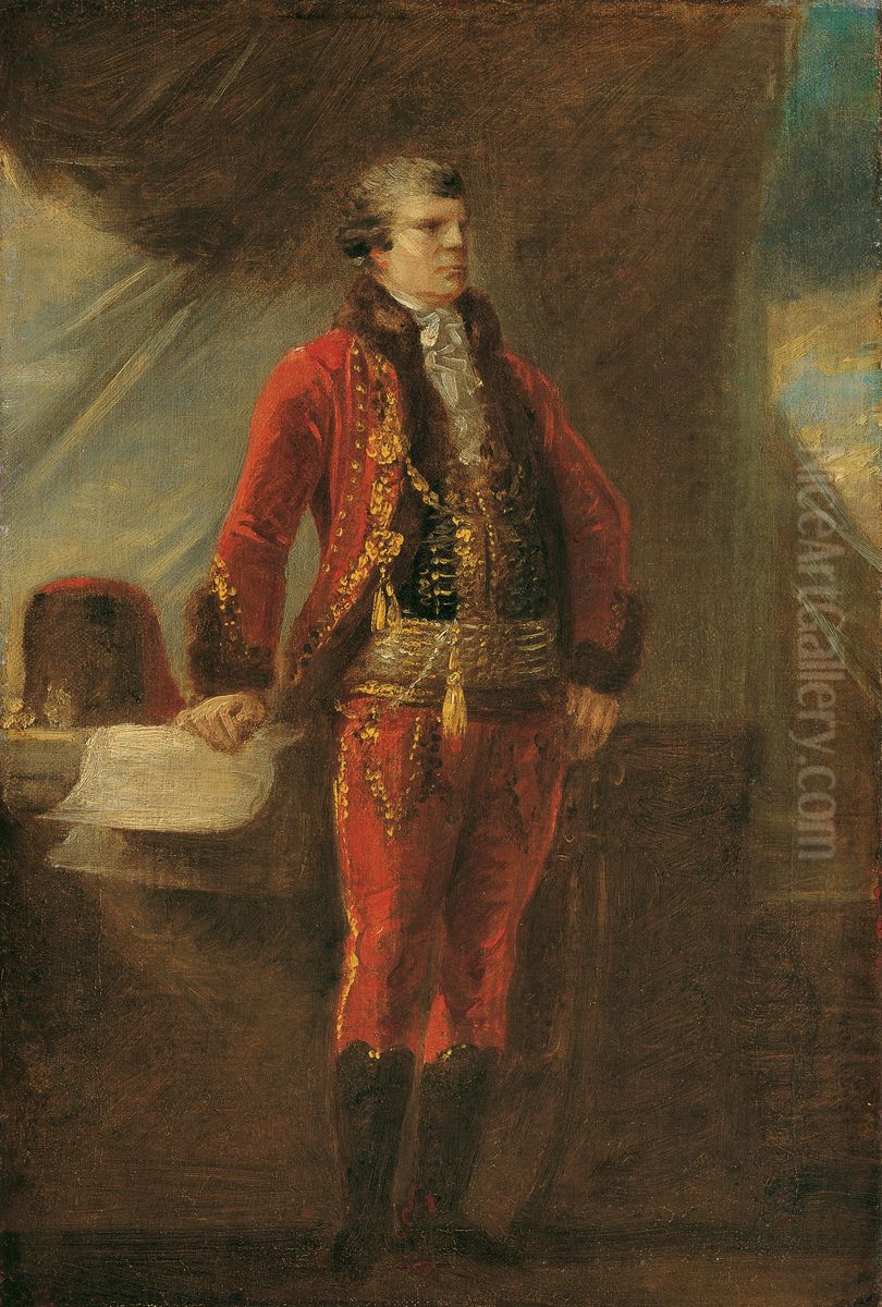 Ein ungarischer Magnat Oil Painting by Heinrich Fuger