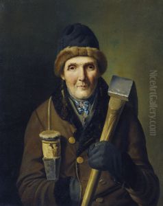 Der Holzfaller by Eduard Ritter