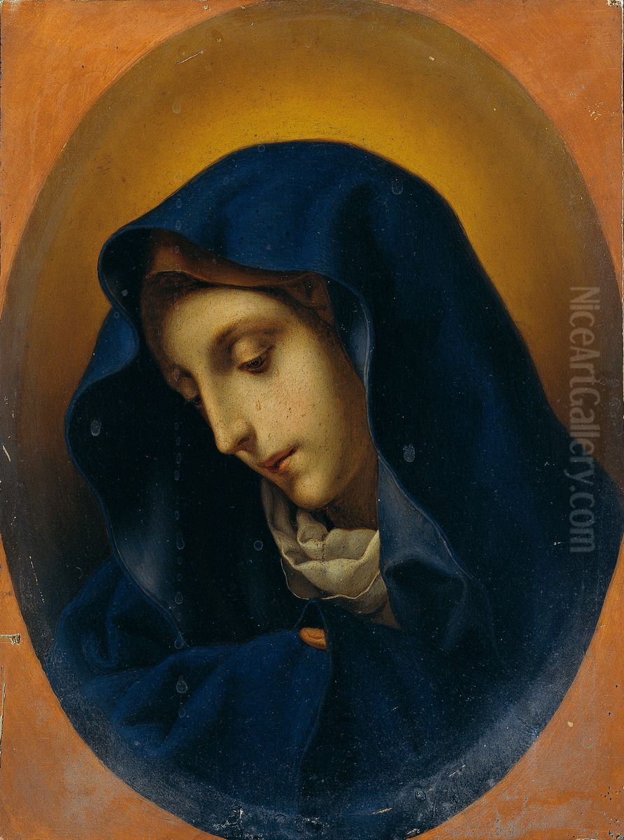 Madonna Oil Painting by Johann Peter Krafft