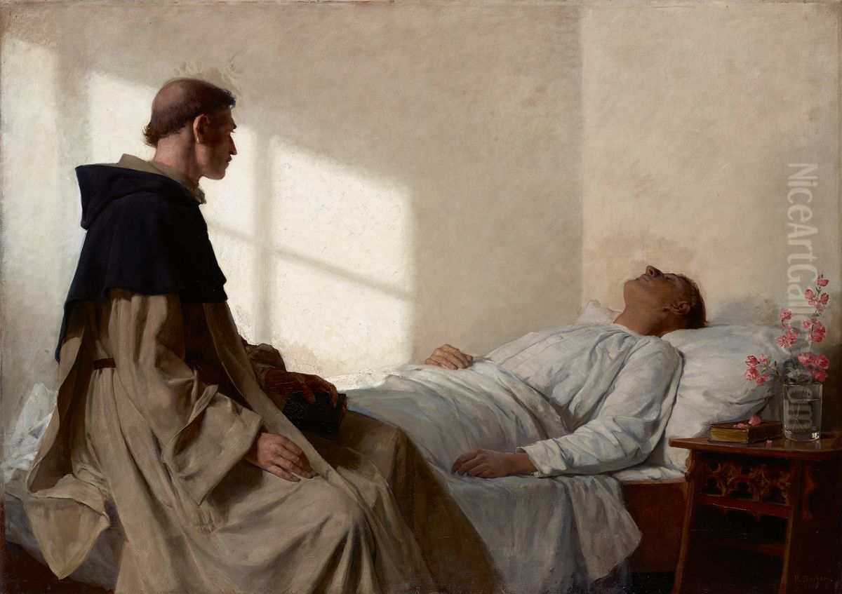 Erlost Oil Painting by Rudolf Bacher