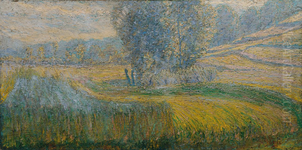 Das Feld von Raholin Oil Painting by Ivan Grohar
