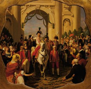 Entry of Emperor Franz I (II) of Austria into Vienna in 1814