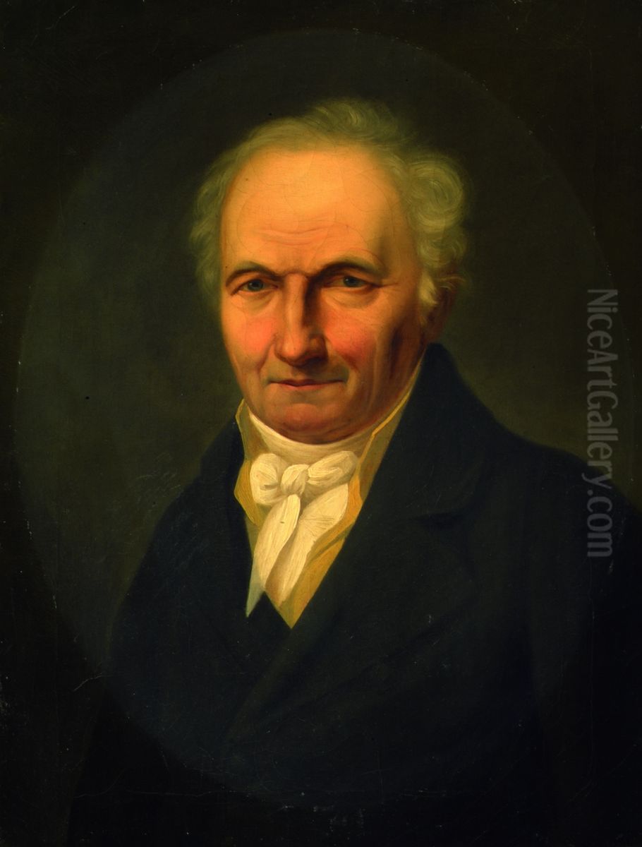 Georg Denk Oil Painting by Josef Lambert Denk