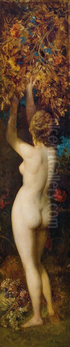 taste Oil Painting by Hans Makart