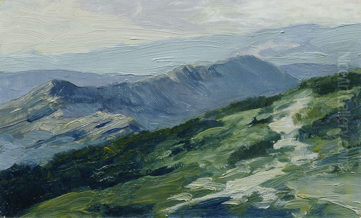 Riesengebirge (aus der Mappe ,,16 Ansichten tschechischer Landschaften 'Ceska Krajina'
