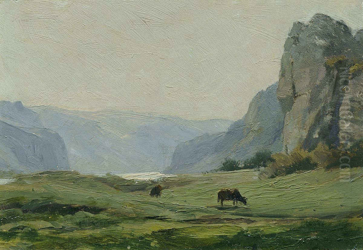 Beraun (aus der Mappe ,,16 Ansichten tschechischer Landschaften 'Ceska Krajina'