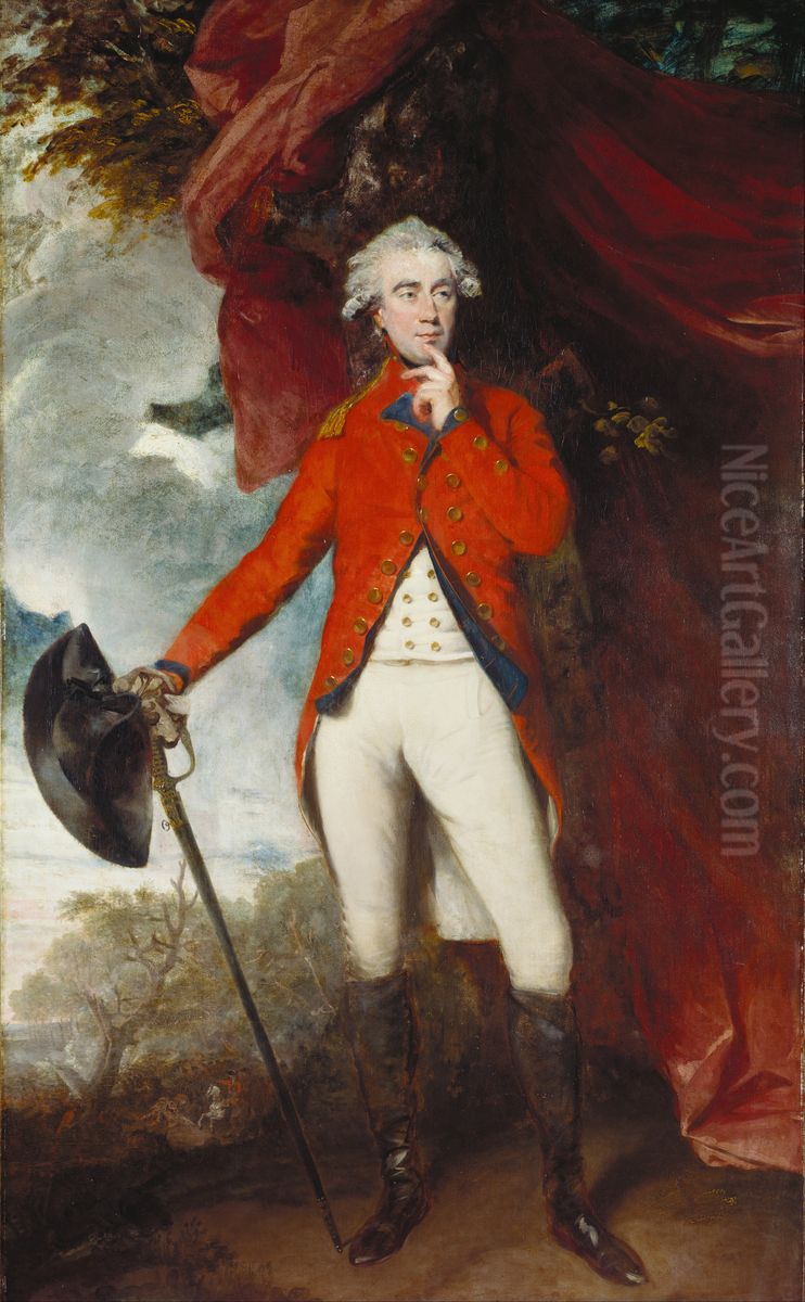 Francis Rawdon-Hastings (1754-1826), Second Earl of Moira and First Marquess of Hastings Oil Painting by Of Sir Joshua Reynolds