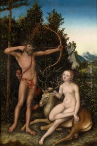 Apollo   and  Diana