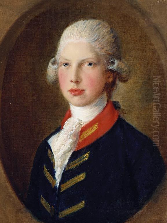 Prince Edward, later Duke of Kent (1767-1820) Oil Painting by Thomas Gainsborough