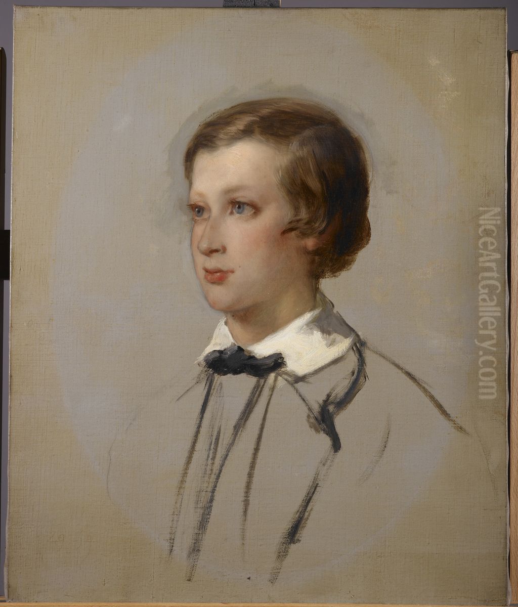 Edward VII (1841-1910), when Prince of Wales Oil Painting by Charles Louis Muller Edward VII (1841-1910), when Prince of Wales Oil Painting by Charles Louis Muller