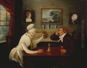 Mrs Jane Baker (1760-1835) with her husband, William