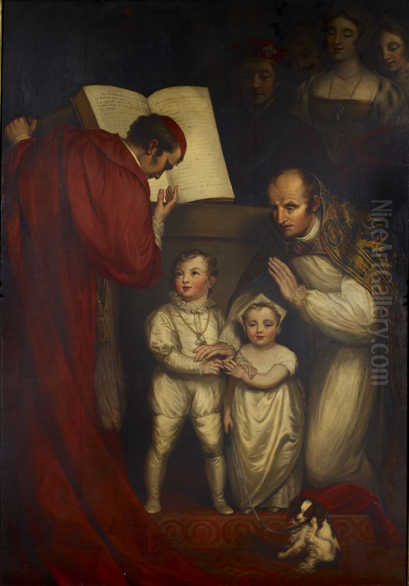 The Marriage of Richard, Duke of York (1473-1484), 15 January 1478 Oil Painting by James Northcote