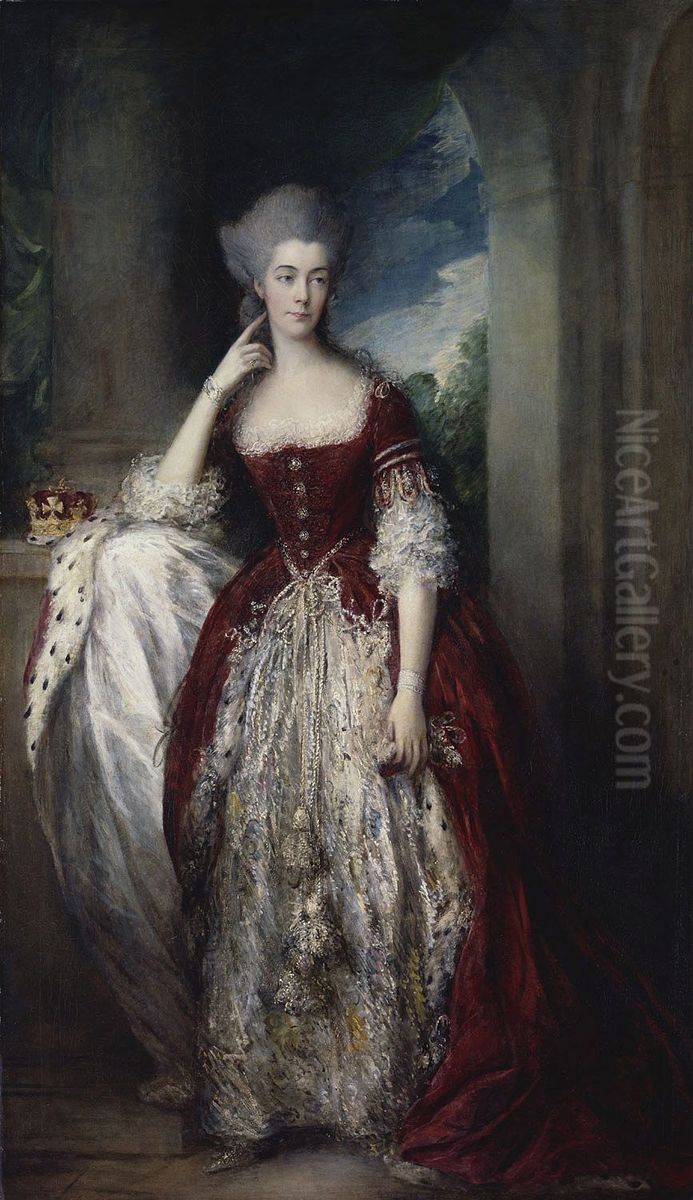 Anne, Duchess of Cumberland (1743-1808) Oil Painting by Thomas Gainsborough