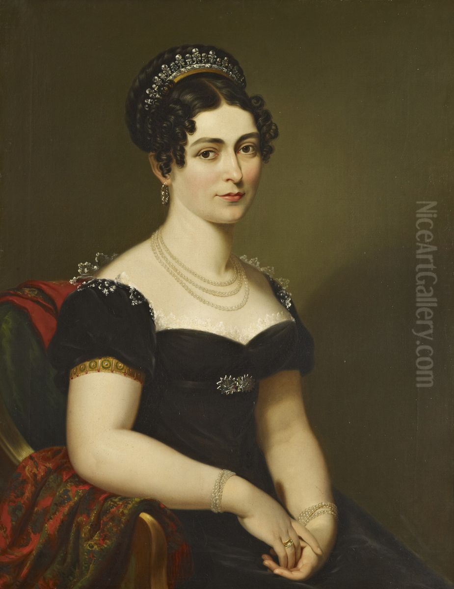 Victoria, Duchess of Kent (1786-1861) Oil Painting by George Dawe Victoria, Duchess of Kent (1786-1861) Oil Painting by George Dawe