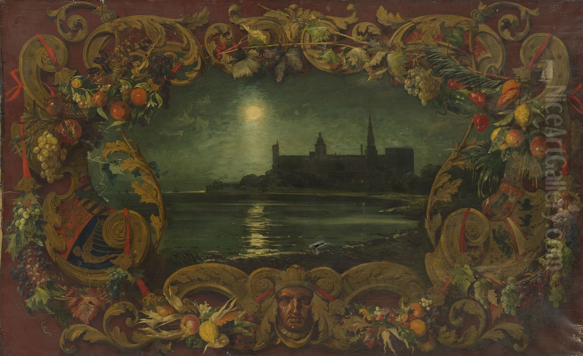 A View of Kronborg Oil Painting by Victoria, Princess Royal