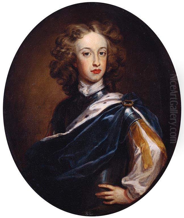 William, Duke of Gloucester (1689-1700) Oil Painting by Godfrey Kneller