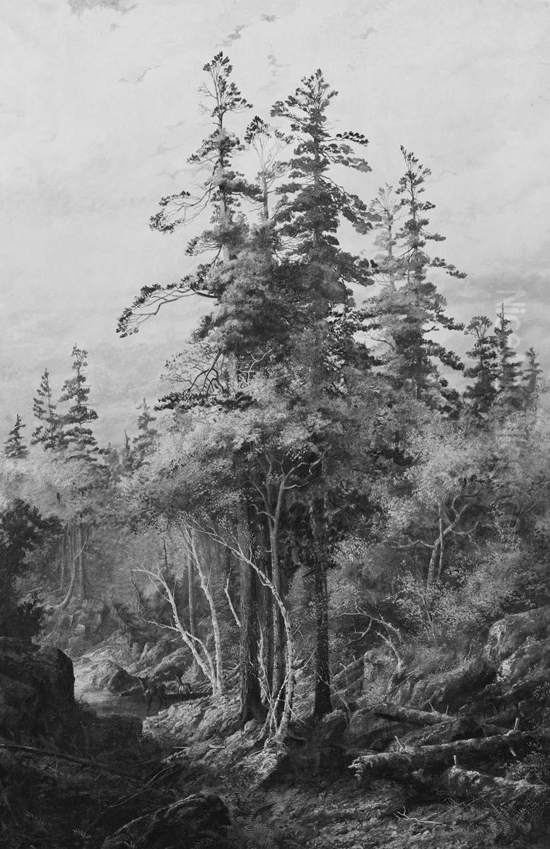 the Untrodden Wilds of Canada Oil Painting by Thomas Mower Martin