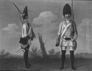 Grenadiers, two Unidentified Infantry Regiments