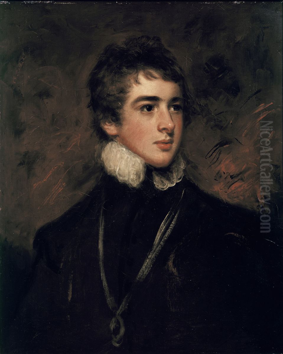 William Lamb (1779-1848), 2nd Viscount Melbourne Oil Painting by John Hoppner