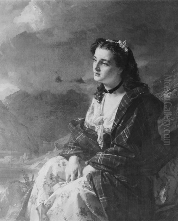 Flora Macdonald Oil Painting by Alexander Johnston
