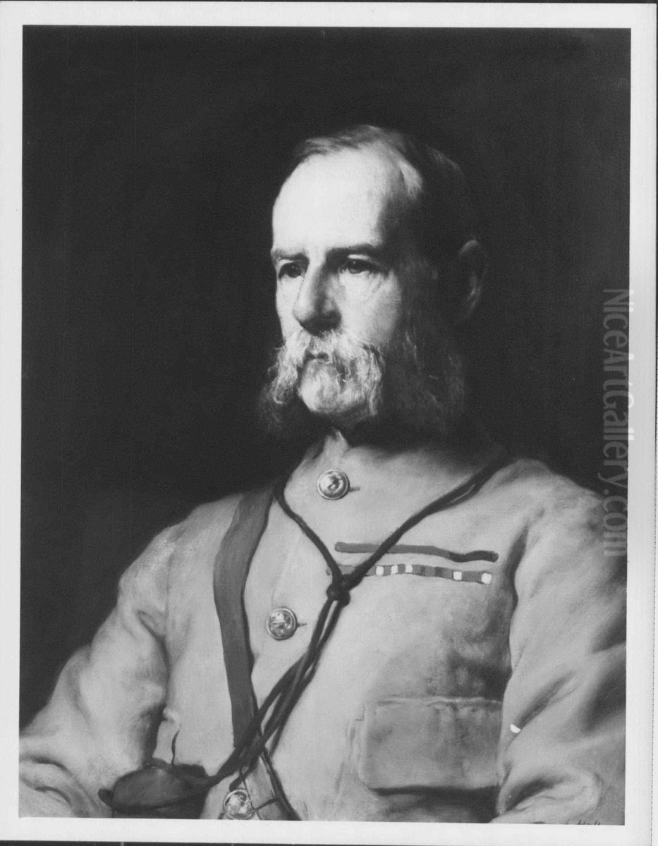 Frederick, 1st Earl Roberts, VC (1832-1914) Oil Painting by Francis Montague Holl