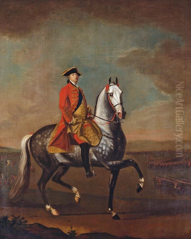 George III (1738-1820) Oil Painting by David Morier