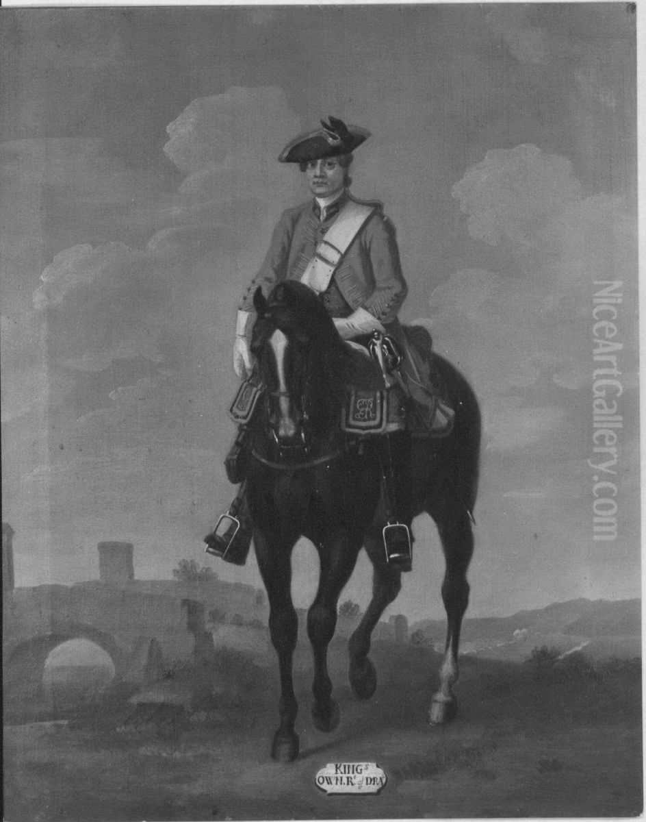 Private, 3rd King's Own Dragoons Oil Painting by David Morier