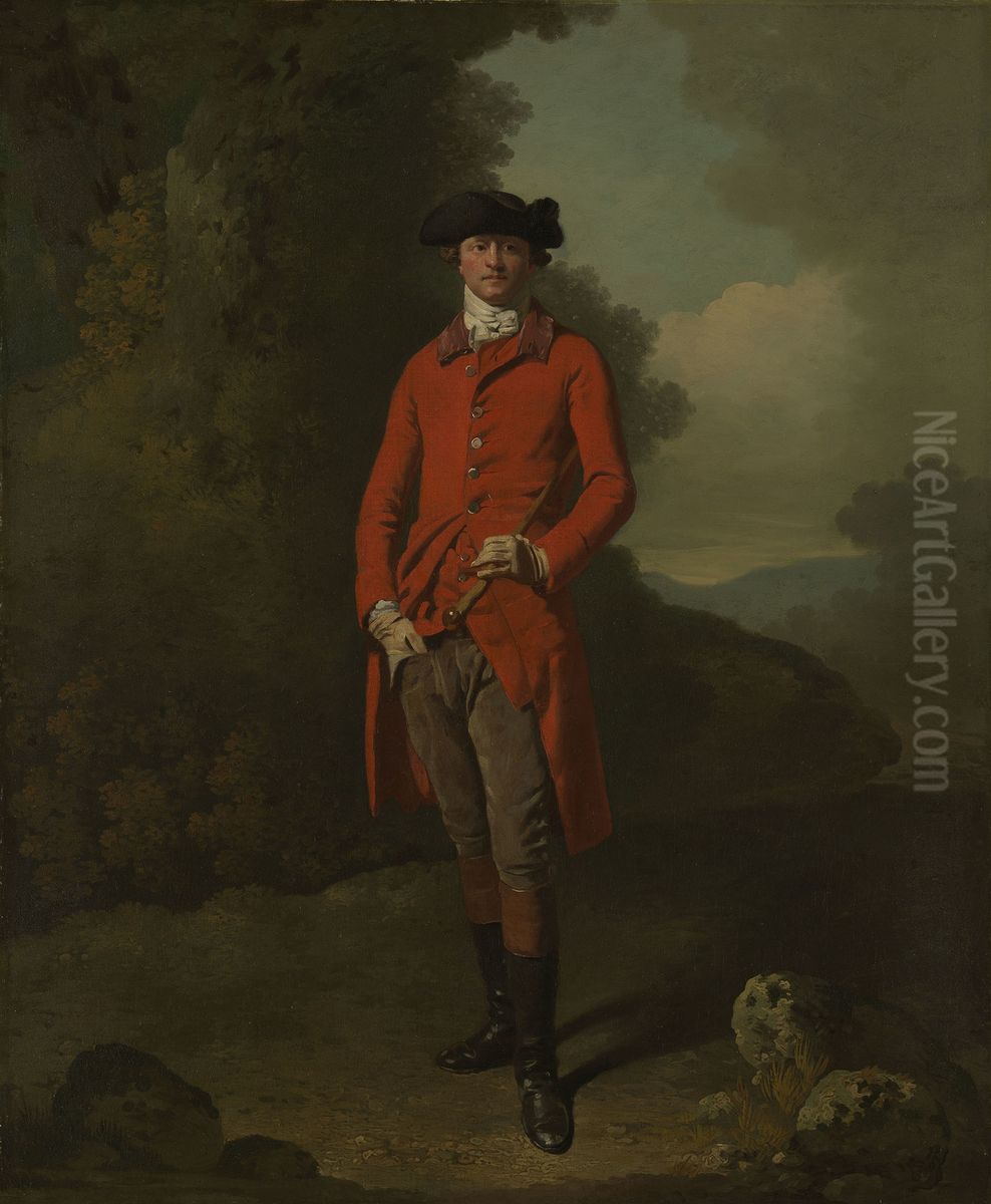 Lord Spencer Hamilton (1742-1791) Oil Painting by Francis Wheatley