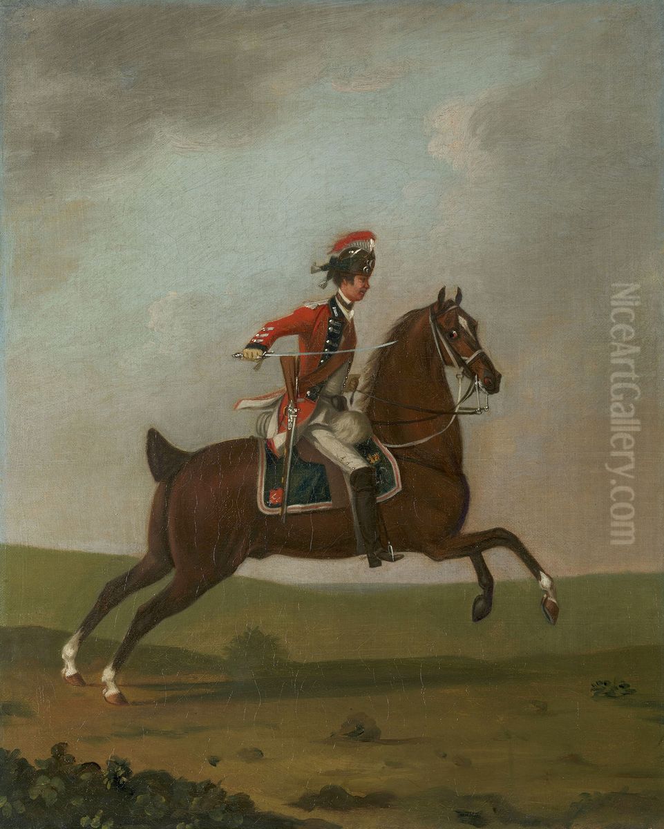 Private, 15th Light Dragoons Oil Painting by David Morier