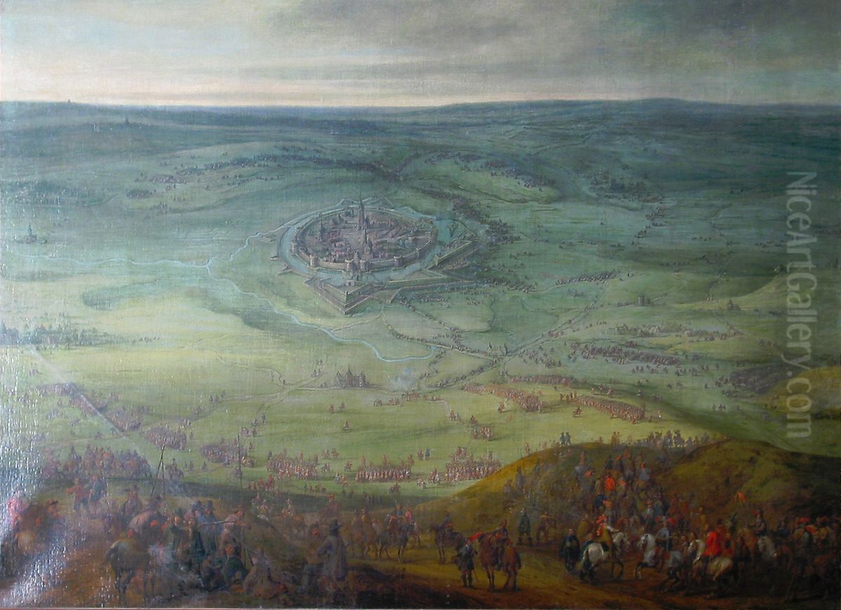Szene aus dem Dreissigjahrigen Krieg Oil Painting by Peter Snayers