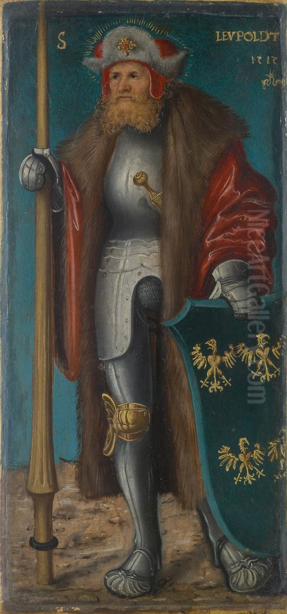 Saint Leopold Oil Painting by Lucas Cranach the Elder