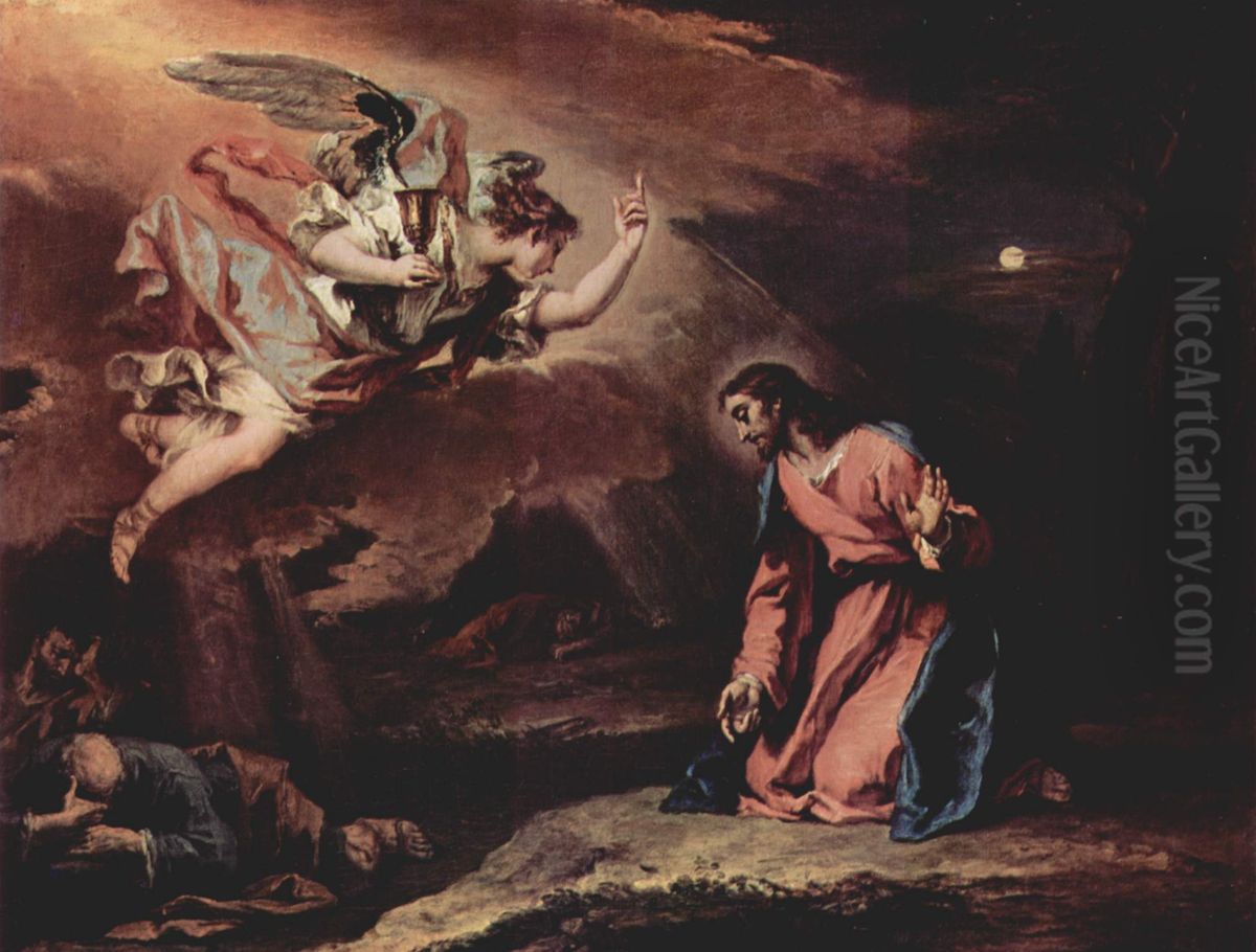 Gebet Christi am Olberg Oil Painting by Sebastiano Ricci