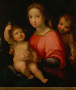 Madonna and Child with Saint John