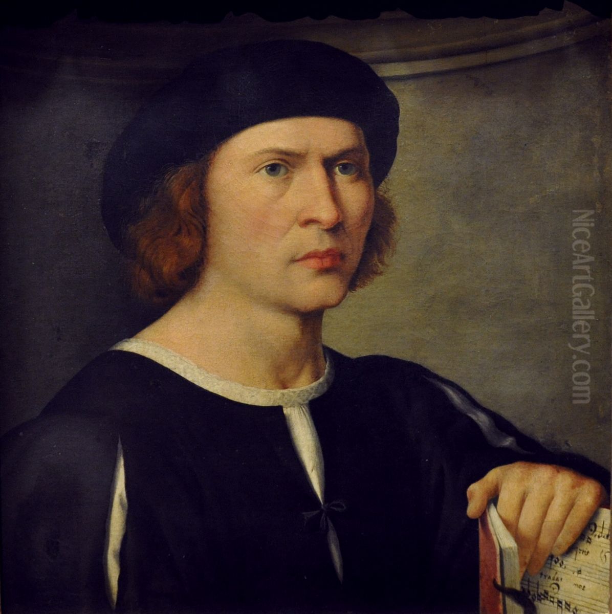 Portrait of a Musician Oil Painting by Il Pordenone
