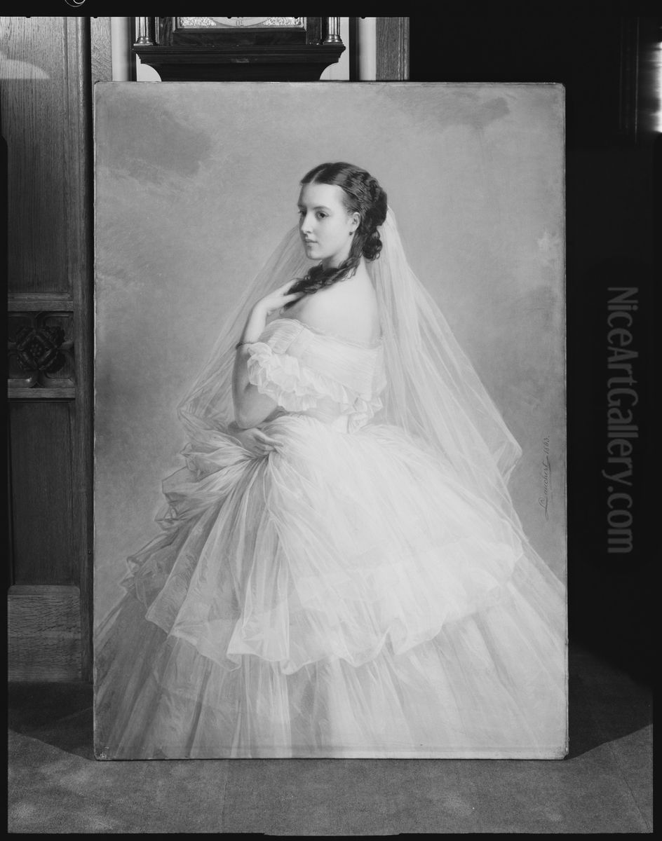 Queen Alexandra (1844-1925) when Princess of Wales Oil Painting by Richard Lauchert