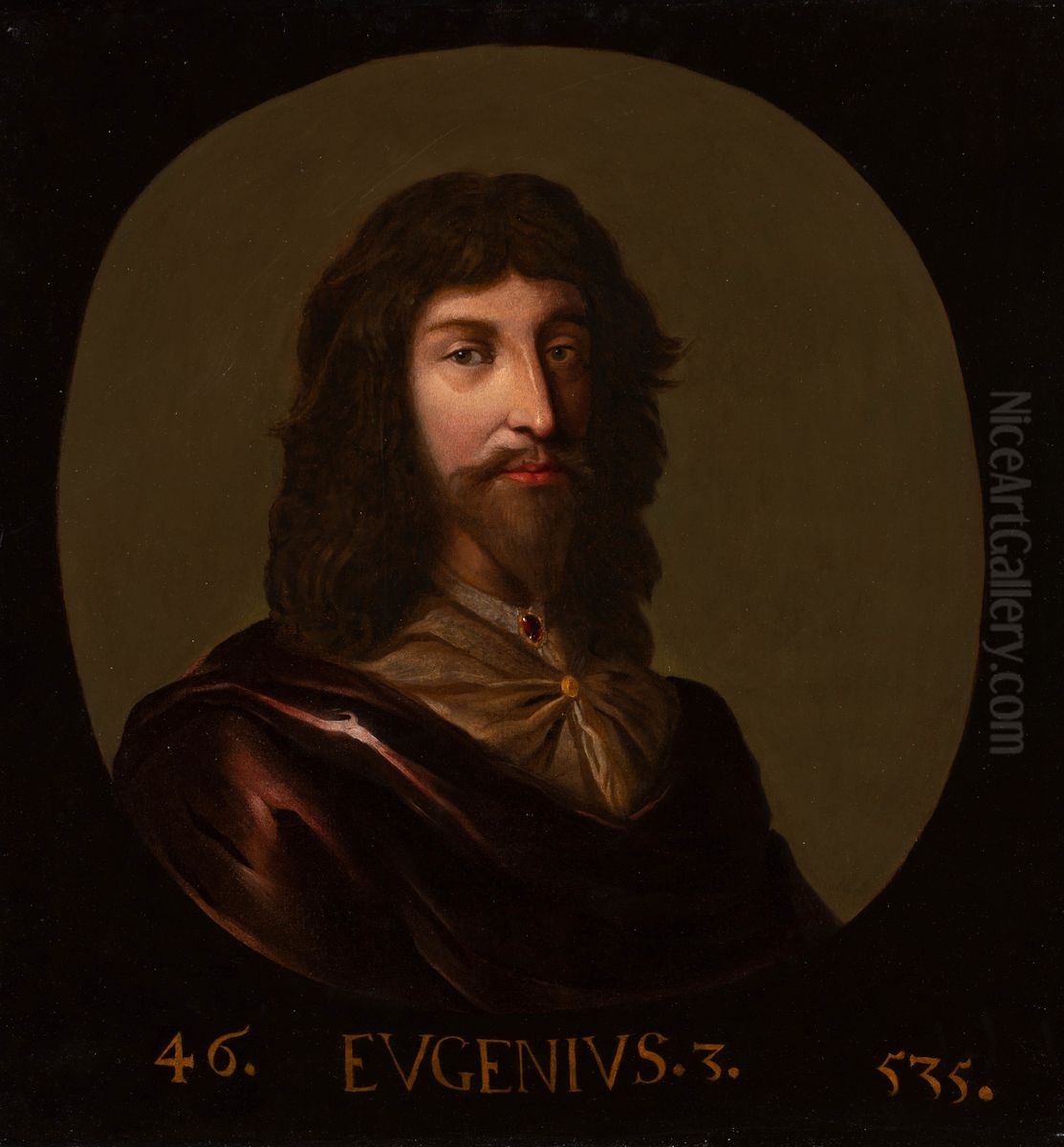 Eugenius III, King of Scotland (535-58) Oil Painting by Jacob de Wet II