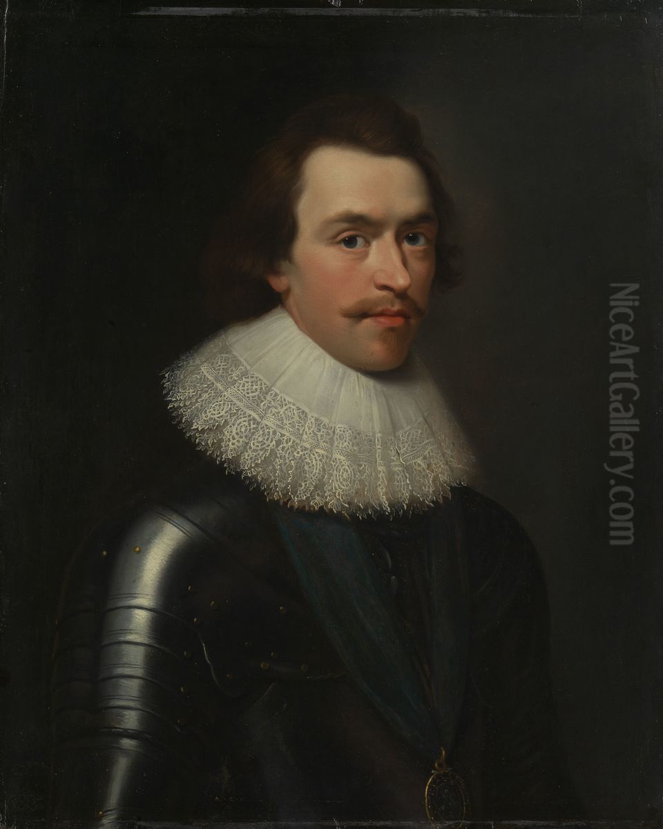 Charles I Oil Painting by Daniel Mijtens