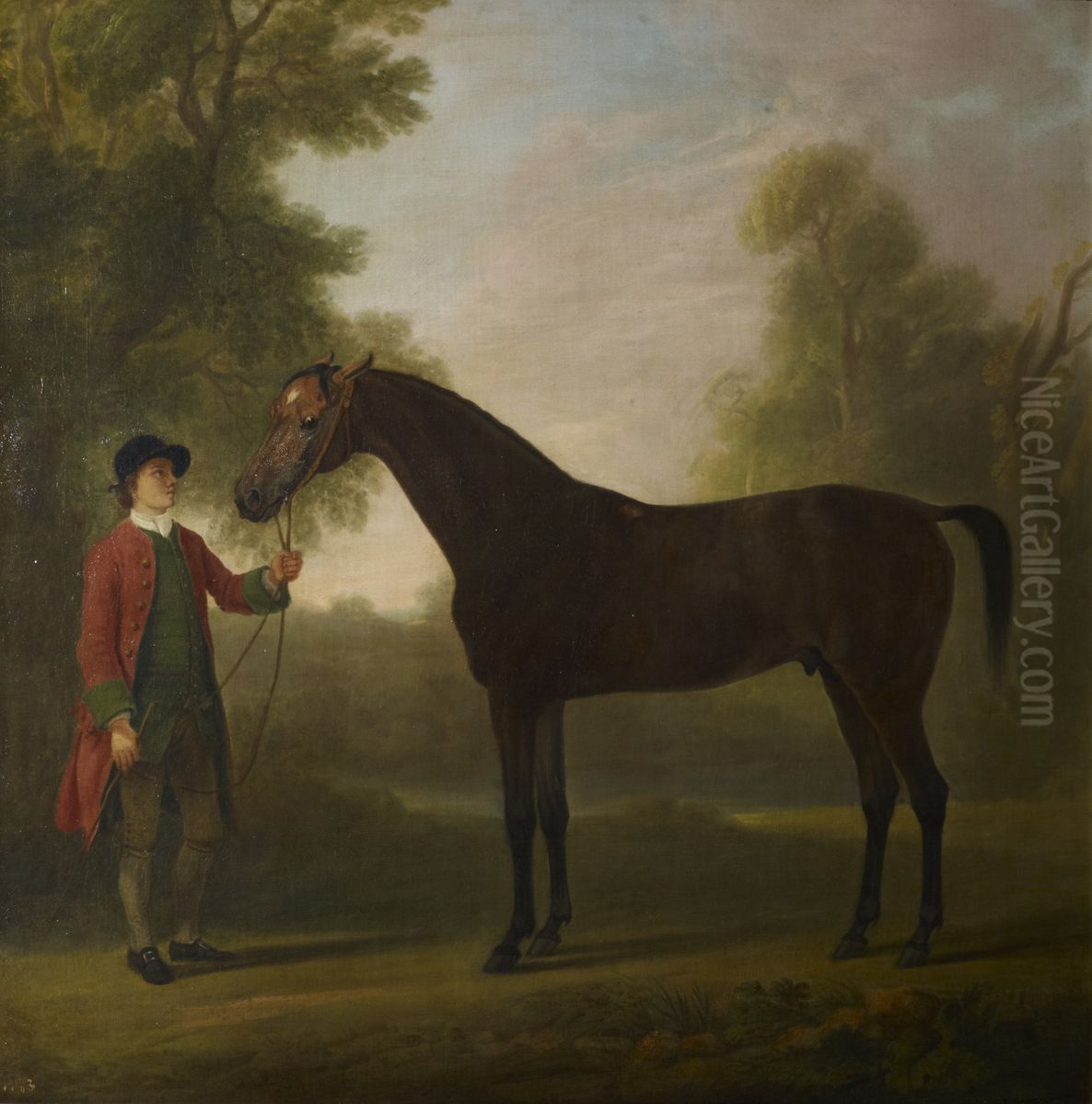 Portrait of a horse Oil Painting by Sawrey Gilpin