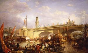 The Opening of New London Bridge, 1 August 1831