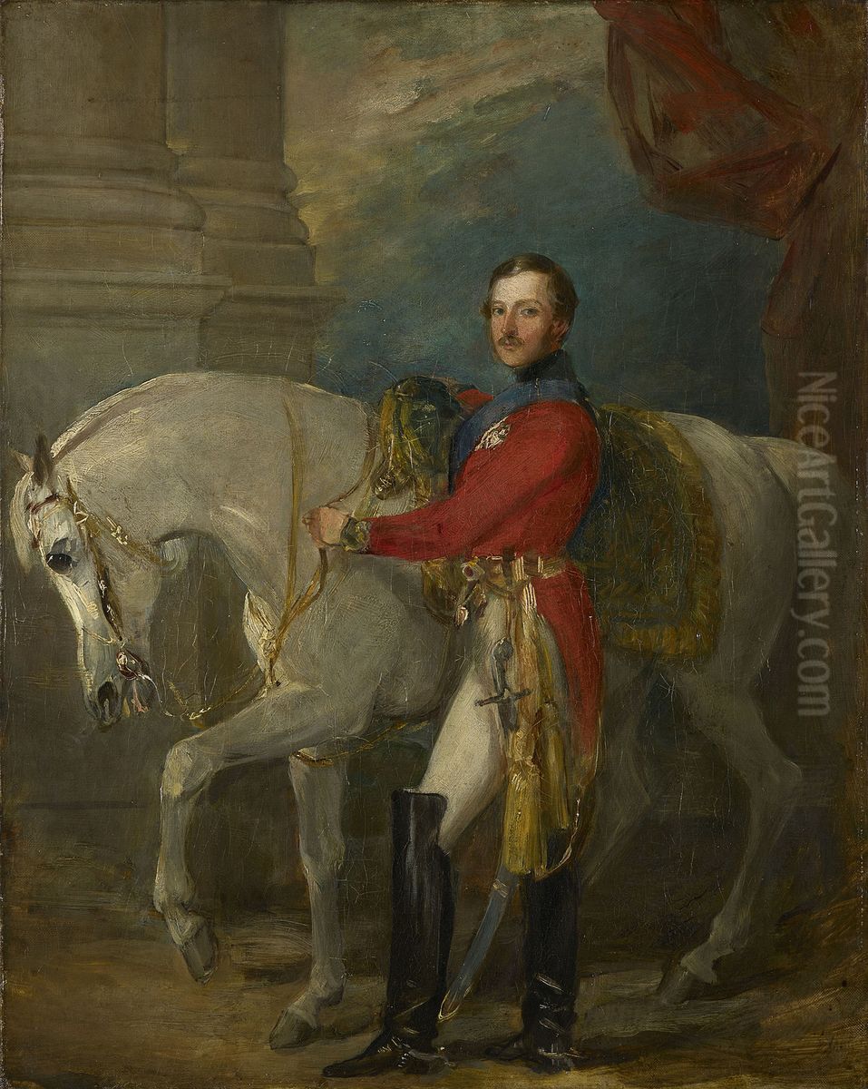 Prince Albert (1819-61) Oil Painting by Francis Grant