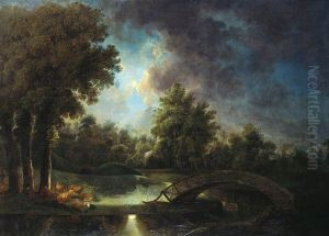 The Gardens at Kew by Moonlight
