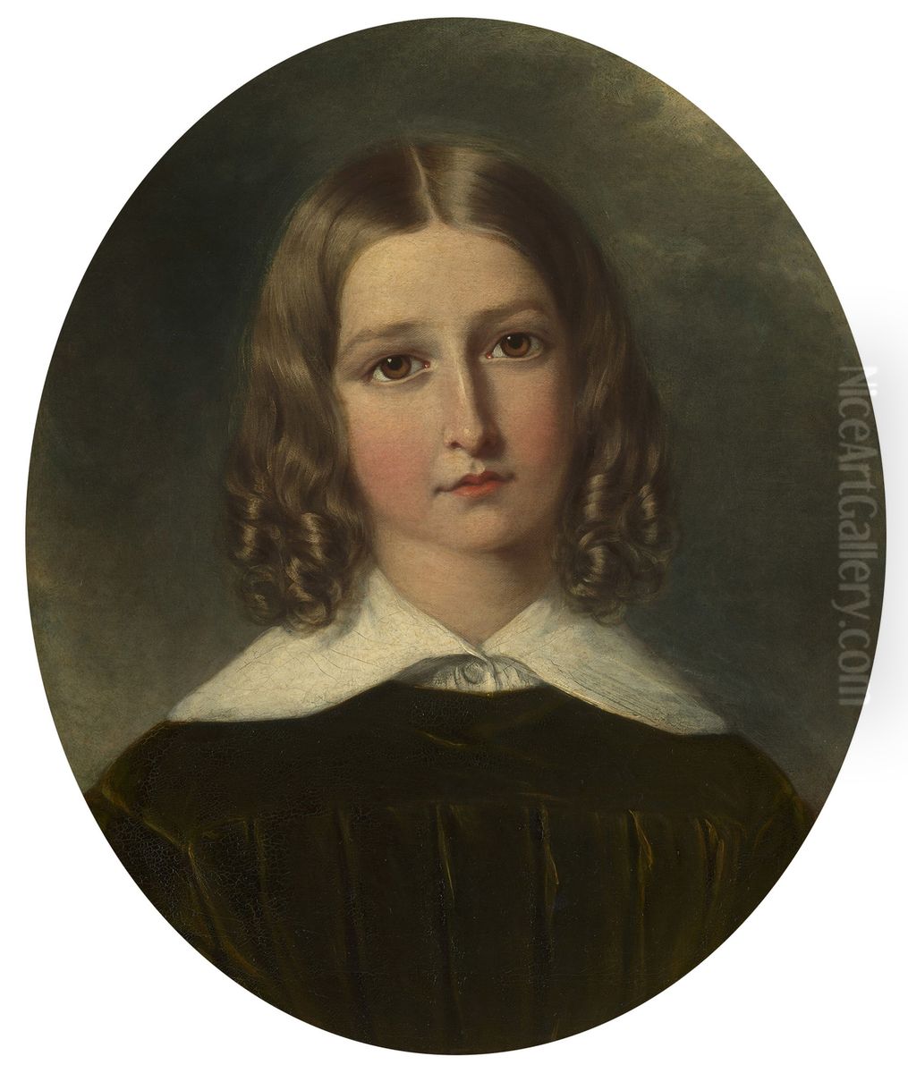 Leopold, Duke of Brabant (1835-1909) Oil Painting by John Partridge