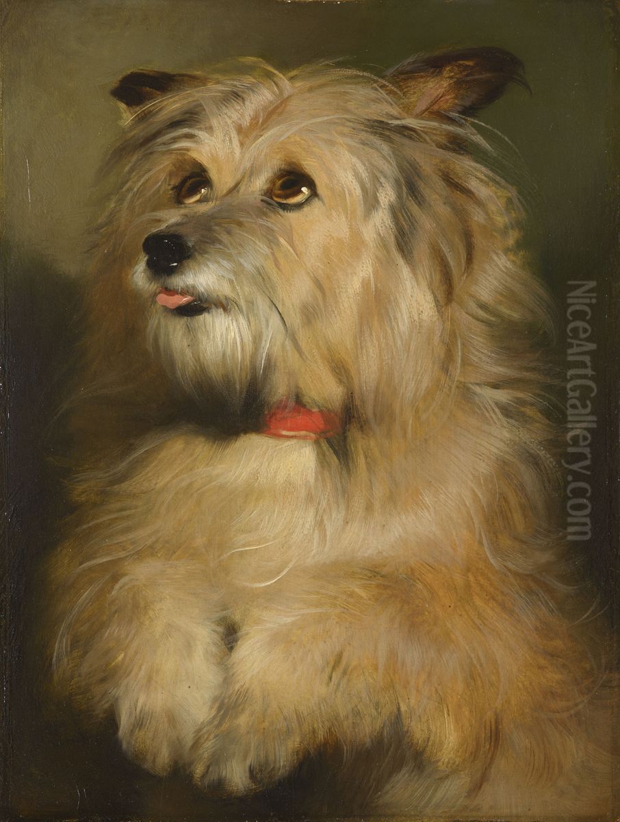 Islay Oil Painting by Sir Edwin Henry Landseer