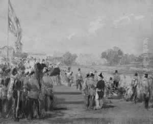 The Presentation of Crimean Medals by Queen Victoria, 18th May 1855