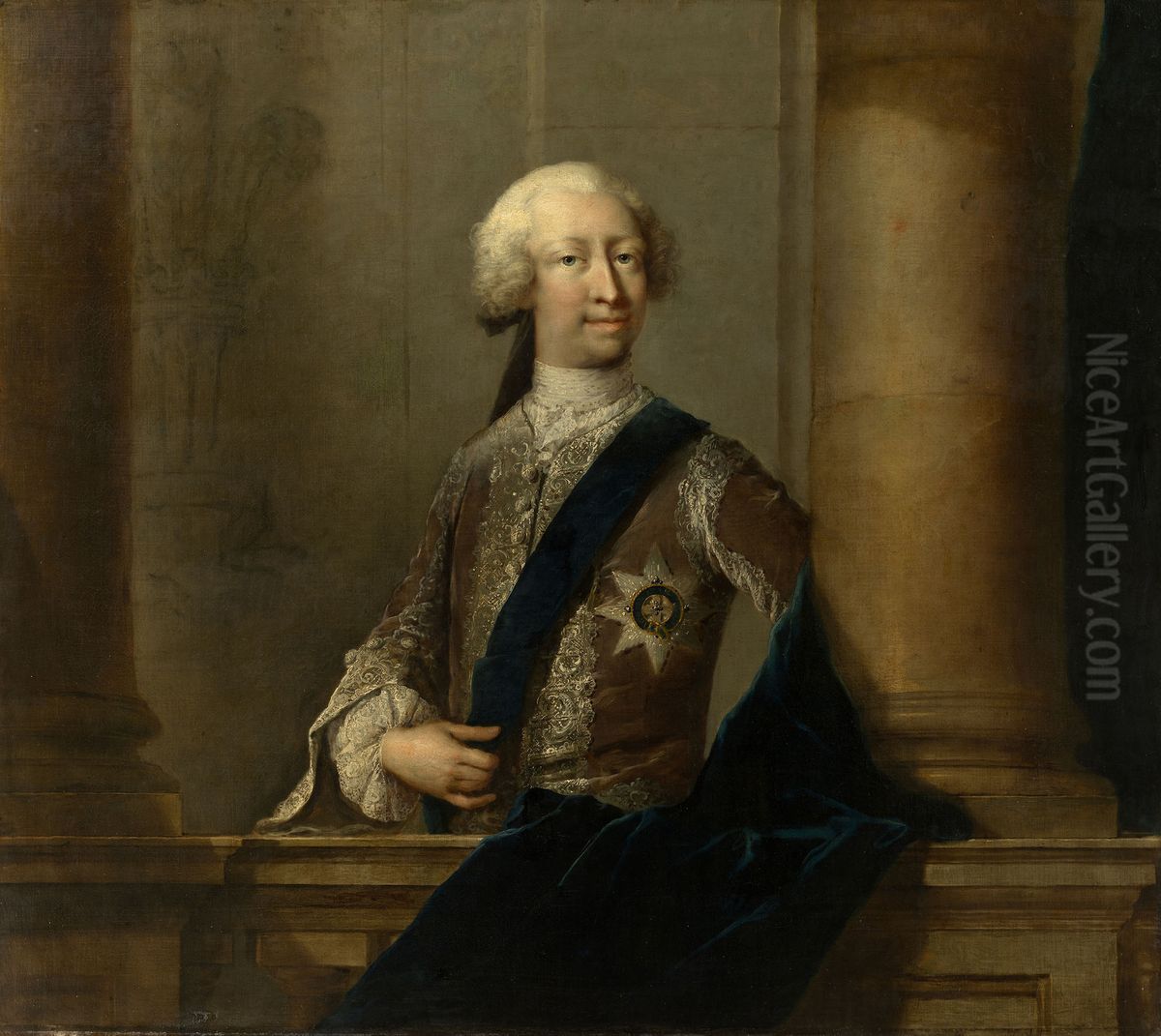 Frederick, Prince of Wales (1707-1751) Oil Painting by Thomas Frye