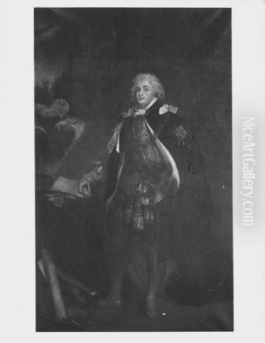 William IV (1765-1837), when Duke of Clarence Oil Painting by John Hoppner